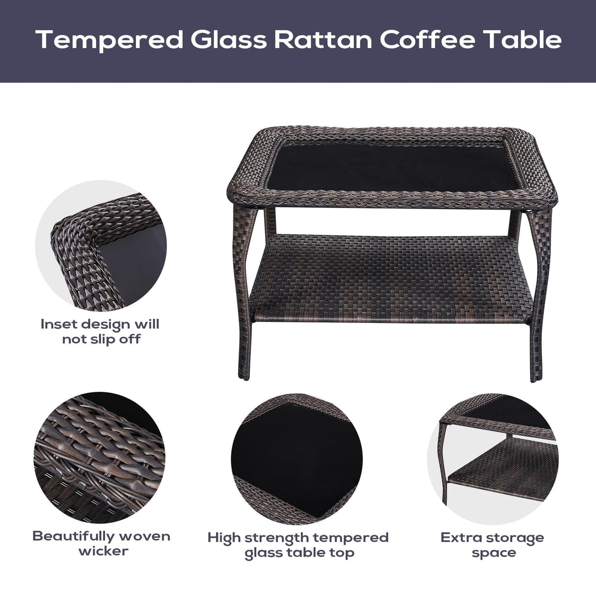 Outdoor Furniture Sectional Sofa L Shaped Couch - Patio Wicker Set with 2 Swivel Glider Chairs, 8 Piece Rattan Patio Conversation Sets with Gray Cushion for Deck Backyard Sunroom Grey Cushion Belord