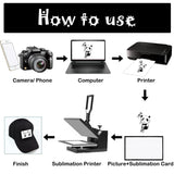 Woohome 30 PCS Sublimation Patch Blanks Fabric Iron on Patches Rectangle Sublimation Blanks Iron-on Blank Patch Appliques Sticker for Hats Clothes Backpack Carpet Decorative Patches Woohome