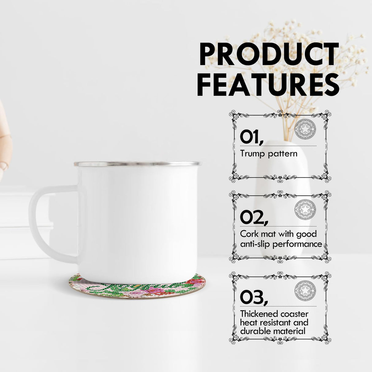 Diamond Painting Art Coaster Kit - 8 PCS Cross Christian Diamond Art Coaster Set With Bible Verse Religious Gem Art Coaster Non Slip Diamond Painting Kits Inspirational Gift for Adults Beginners Xmas INCOK