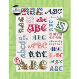 A Big Collection of Alphabets in Cross Stitch LEISURE ARTS