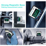 Sanliang Digital Level Angle Gauge Meter Magnetic Electronic Level Angle Finder Tool Protractor Inclinometer Woodworking Tools with Magnet for Construction, Woodworking and Machinery. SanLiang