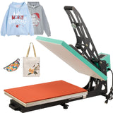 16x24 Heat Press Machine, Slide-Out Semi-Automatic T Shirt Press Machine, 110V Clamshell Heat Press, Sublimation Heat Transfer Printer for T-Shirts, Ceramics,Bags, Cushion CTOSPOATO