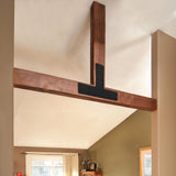 T Post Bracket 4PCS,14x10'' T Flat Mending Plate for Wood 4x4,6x6 Lumber, Black Powder Coated Heavy Duty Pergola Brackets,T Beam Bracket, T Truss Bracket,T Shape Post to Beam Connectors XZWMY