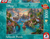 Schmidt 59635 Thomas Kinkade: Disney-Peter Pan Jigsaw Puzzle (1000-Piece) Schmidt