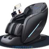 MYTHIA 2026 A303C Massage Chair, Full Body Zero Gravity Recliner with SL Track, Body Scan, 12 Auto Modes, Lumbar Heat, Bluetooth App, Wireless Charge, and Foot Rollers for Home and Office (Black) MYTHIA