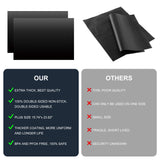 Meegoo Oven Liners for Bottom of Oven, 2 Pack Large Thick Heavy Duty Non-Stick Teflon Oven Mat Set, 15.74"x 23.62" BPA and PFOA Free Oven Floor Protector Liner, Kitchen Friendly Cooking Accessory Meegoo