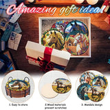 Zythron 8 PCS Diamond Art Coasters Horse Diamond Painting Coasters Kits Horse with Holder Cork Pads DIY for Beginners, Adults, Diamonds Art Crafts Supplies 4x4 in Zythron