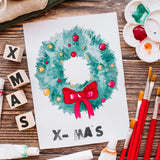 Blank Watercolor Cards with Envelopes 5x7" NOT FOLDED, 50 Packs Watercolor Postcards and Envelopes to Paint, 300GSM 100% Cotton Plain Watercolor Cardstock for Cards Making Christmas Invitation ANSSDO