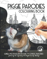 Piggie Parodies Colouring Book: Guinea Pigs in hilarious film, TV & music parodies. WoodArtSupply