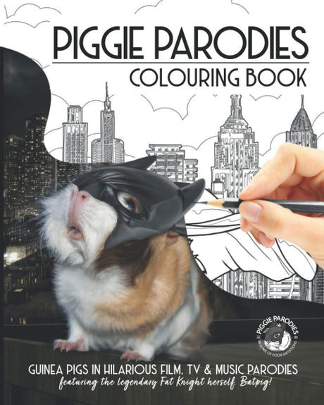 Piggie Parodies Colouring Book: Guinea Pigs in hilarious film, TV & music parodies. WoodArtSupply