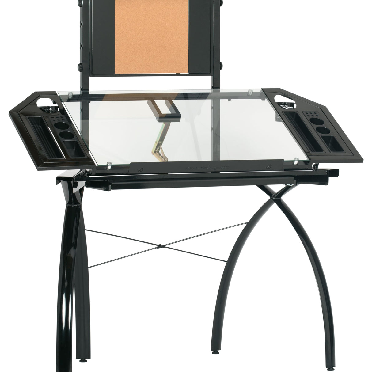 Studio Designs Futura Tower in Black with Clear Glass SD STUDIO DESIGNS