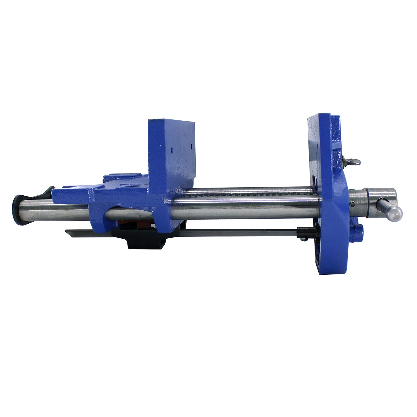 HFS (R) 9 Inch Woodworking Vise with Quick Release Trigger and Fused Tommy Bar - Cast Iron - Durability and Reliability - WoodArtSupply