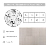 Wooden Jigsaw Puzzles 1000 Piece Basketball Fire Intellective Game for Teens Modern Stylish Home Decoration Futterya