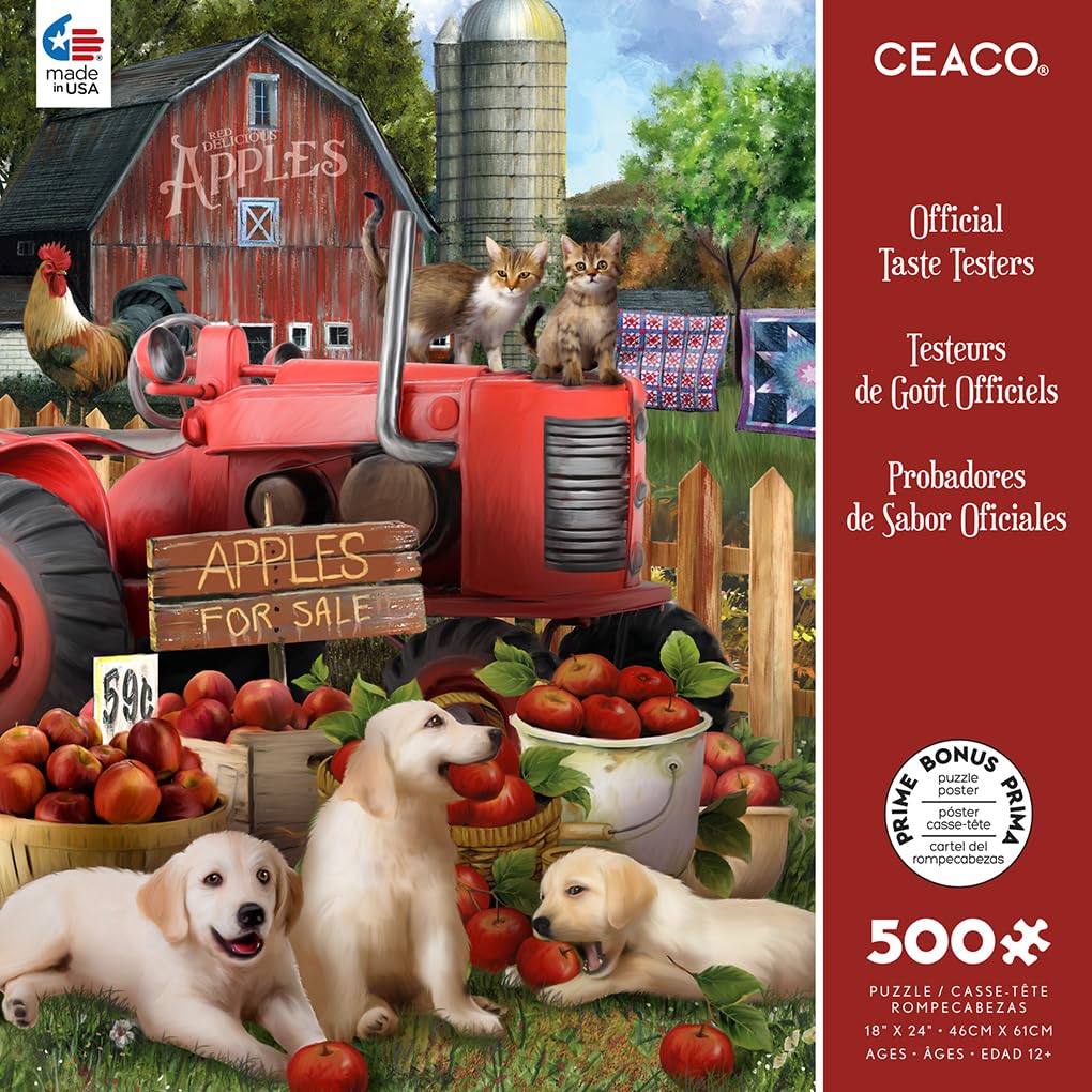 Ceaco - Official Taste Testers - 500 Piece Jigsaw Puzzle Ceaco