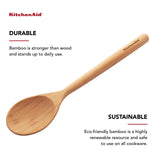 KitchenAid Universal Bamboo Tools, 12-Inch, KQ603OHBBA KitchenAid