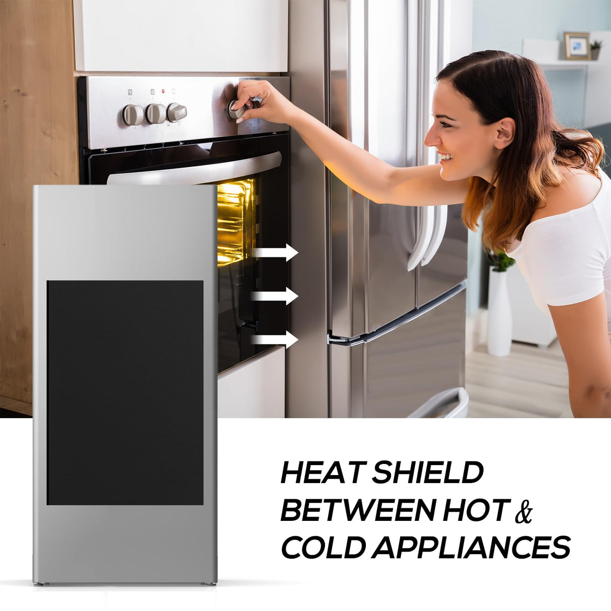 FLASLD Welding Blanket Fireproof Mat Heat Resistant Material Up To 1800°F Flame Retardant Fabric Carbon Felt for Grill Stove Pit Soldering Welders Plumbers (18×24 inch) FLASLD