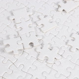 JAPCHET 12 Sets 15.5 x 11 Inches Sublimation Puzzle Blanks, 300 Pieces White Blank Sublimation Jigsaw Puzzles, DIY Custom Puzzle for Heat Press Thermal Transfer Printing Craft JAPCHET