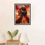 SKRYUIE 5D Diamond Painting Kits Baseball - DIY Diamond Art Kits for Adults Motion, Full Round Drill - Crystal Embroidery Cross Stitch - Craft for Wall & Office Decor - 12x16 Inch e5 SKRYUIE