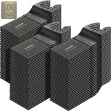 100 Pcs Universal Oscillating Tool/Saw Blades,Oscillating Multitool Blades Fit Fein Multimaster Porter Cable Bosch Ryobi Dewalt Milwaukee Rockwell Oscillating Tool Blades gulrear