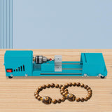 Mini Lathe Machine, 96W Wood Lathe Milling Machine for Table, Mini Wood Lathe,Used for Processing Small Leaf Rosewood, Basswood, Mmahogany ZGEXING