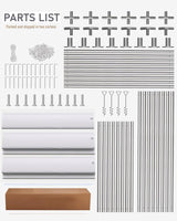 Carport Canopy, 10 x 20ft Garage Tent Shelter Tarp, Heavy-Duty Carport Canopy with Roll-Up Windows & Doors, Removable Sidewalls Car Canopy, Car Tent Waterproof for Cars, Boats, Trucks MilleLoom