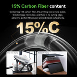 Creality PPA-CF 3D Printer Filament, 1kg, High-Performance Nylon with 15% Carbon Fiber, Black Creality