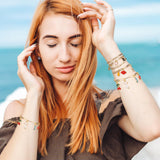 Tondiamo 173 Pieces Bracelet Making Kit for Women Bangle Charm Bracelet Chain Jewelry Making Kit 100 Assorted Charms Pendants 60 Jump Rings Pliers Tools for Crafts Beginner Supplies Gift Tondiamo