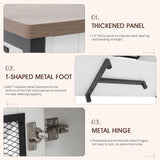 OC Orange-Casual 55-75 Gallon Aquarium Stand with Power Outlets & LED Light, Fish Tank Stand with Cabinet for Fish Tank Accessories Storage, Heavy Duty Metal Frame, 1100LBS Capacity (White) OC Orange-Casual