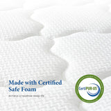 KELTFOS Twin Mattress 12 Inch, Soft Multilayer Cooling Gel Memory Foam Hybrid Mattress for Pain Relief & Deep Sleep, Medium Plush Twin Size Bed in a Box, None of Fiberglass| 75 * 39 KELTFOS