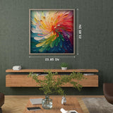 Impossible Puzzle for Adults 1000 Pieces, Rainbow Art Painting Difficult Puzzle, Colorful Gradient Jigsaw Puzzle, Hard Challenge Puzzle for Adults PICKFORU