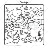 Little Cuddles: Coloring Book for Adults and Teens Featuring Cute Animal Friends for Relaxation (Cozy & Cute Coloring) Independently Published