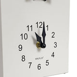 WALPLUS Modern Cuckoo Clocks for Wall Hourly Chiming Coo Coo Clock Volume Adjustable Cookoo Clock Removable Pendulum Christmas Cuckoo Clock Gift White Interior Decoration WALPLUS