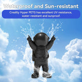 Official Creality Hyper PETG Filament, High Speed 600mm/s 3D Printer Filament PETG, 1kg(2.2lbs)/Spool 1.75mm, Dimensional Accuracy ± 0.05 mm (Black) Creality