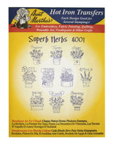 Aunt Martha's Iron On Transfer Patterns for Stitching, Embroidery or Fabric Painting, Patterns for Tea Towels/Kitchen Decor, Set of 5 Aunt Martha's
