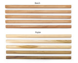 Stall Bar Training Tower: Swedish Ladder with Adjustable Pull-Up Dip Bar Attachment (1.5" Round, Beech Rungs) Beyond Balance