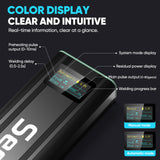 Seesii Battery Spot Welder with 5.0Ah Battery: Upgraded Handheld Mini Portable Spot Welder for 18650 Battery, Welding Nickel Sheets 0.1-0.2mm, Iron,Stainless Steel Sheets, 80 Gear,Auto and Manual Mode Seesii