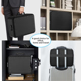 ENGPOW 5200°F Fireproof Document Bag with Lock,Upgraded Heat Insulated Fireproof＆Waterproof Box 8 Layers File Organizer,Portable Home Travel Safe Storage for Important Documents,Passports,Laptop ENGPOW