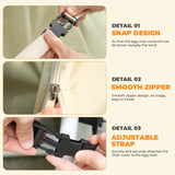 Outdoor Patio Hanging Egg Chair Cover Double Waterproof Oxford Outdoor Pod Swing Loveseat 91 X 87 Inches Bicherub