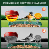Smart Bird Feeder with Camera Solar Powered, 2.5K HD AI Identify Species, Smart Bird House with Cam, Auto Capture Animal Videos, Instant Notifications, Gift for Animal Lovers and Mom Dad Bsemax