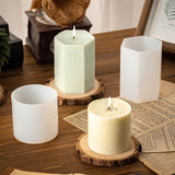Candle Molds for Candles Making, 4PCS Cylinder and 2PCS Hexagon Silicone Mold for Making Candle, DIY Crafts HFYHWT