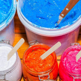 Caydo 31 Pieces Screen Printing Starter kit Include 4 Different Size of Wood Silk Screen Printing Frame with 110 Mesh, Squeegees, Inkjet Transparency Film, Ink Knife, Gloves and Mask Tape Caydo