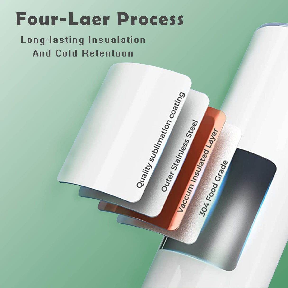 JKGTKC 4 PACK Sublimation Tumblers 20 Oz Skinny Straight Luminous Skinny Tumbler Bulk for heat for press color change blue color in the dark JKGTKC