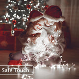 403 FT 1000 LED Christmas Lights Outdoor Decorations Super Long Fairy Lights Waterproof 8 Modes Timer Clear Wire String Lights for Outside House Tree Patio Yard Wedding Party Holiday-Cool White JXLEDAYY