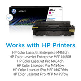 HP 414A Magenta Toner Cartridge | Works with HP Color LaserJet Enterprise M455dn, MFP M480f; HP Color LaserJet Pro M454 Series, HP Color LaserJet Pro MFP M479 Series | W2023A HP