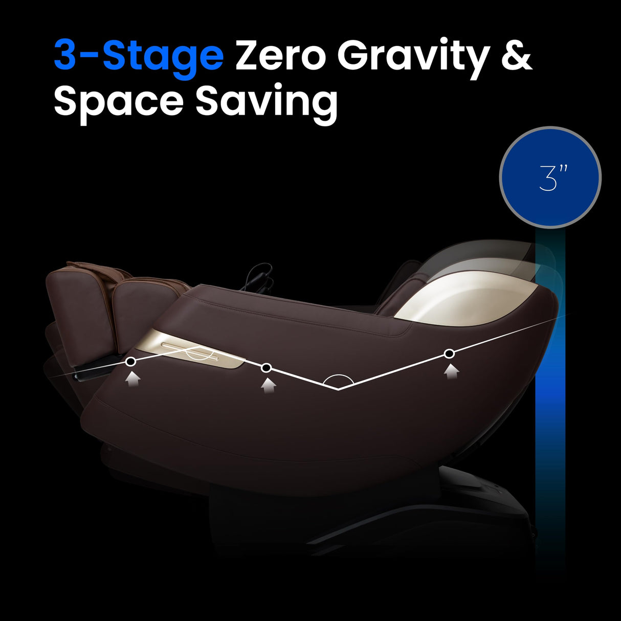 Titan Quantum Massage Chair | Taupe | Full Body & Zero Gravity Features | Customizable Massage Programs Osaki