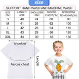 4 Pieces Sublimation Blank White T-Shirt Polyester Blank Crew Neck Short Sleeve T-Shirt for Children (Cute Style,Large) Neupy