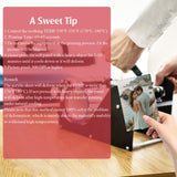 WANZELONYO Sublimation Photo Blanks 8x10 Inch 4 PCS Acrylic Sublimation Plate Plaque Picture Frame for Decoration Bulk WANZELONYO