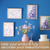 Taiyin 5 Pieces Mounting Board No Acid Sticky Board for Cross Stitch Self Adhesive Cross Stitch Supplies for Framing Picture Embroidery Needlework Craft (15 x 9.8 Inch) Taiyin