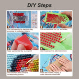 hill froeistung Wolf Diamond Art Painting Kits for Adults,Taichi Wolf Diamond Art for Beginners, 5D DIY Full Drill Round Gem Art Craft Home Wall Decor Gift 12x12 inch hill froeistung