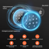 KAER 12-15 Gun Safe for Rifles and Pistols, Electronic Firearm Cabinet for Rifles & Shotguns Large Home Rifle Safe with Removable Shelves & Dedicated Lockbox KAER